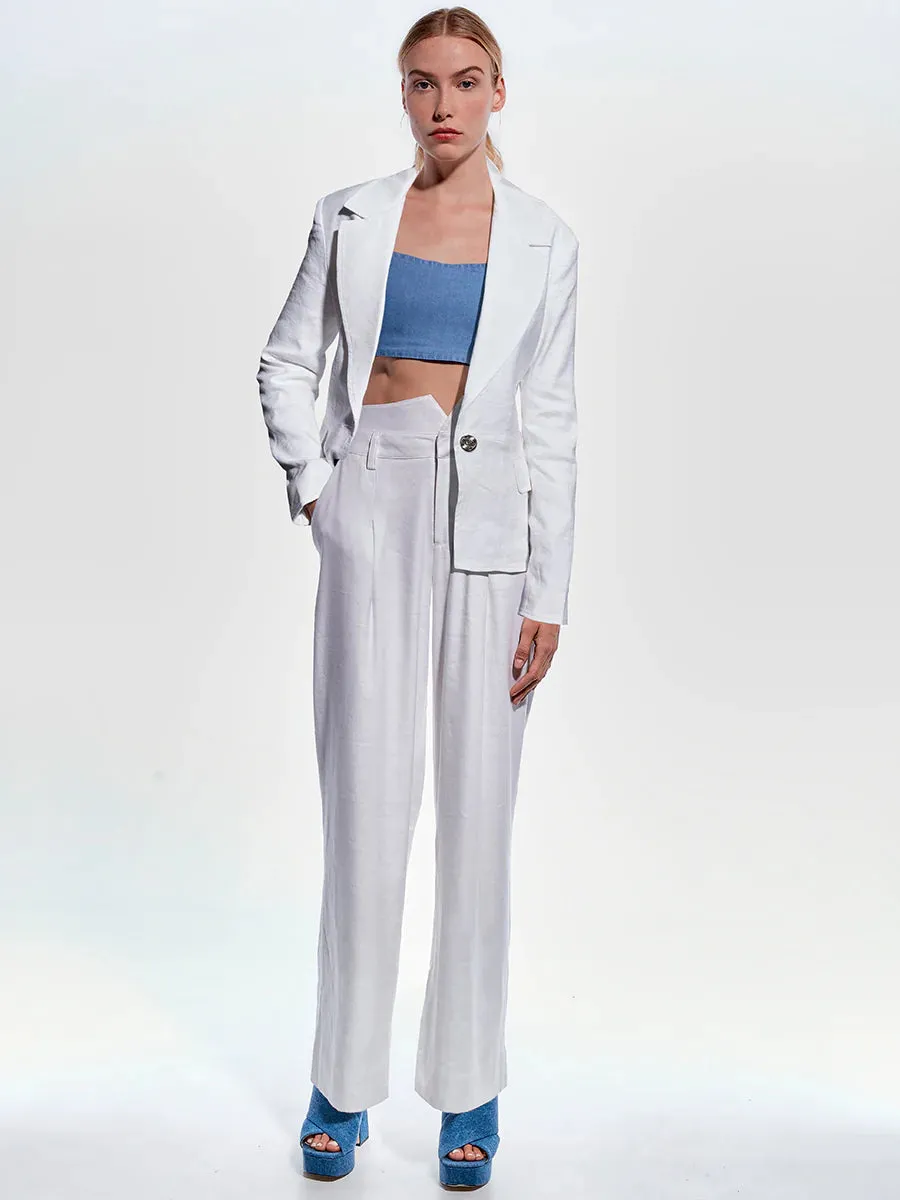 AS by DF Mini Trousers - White