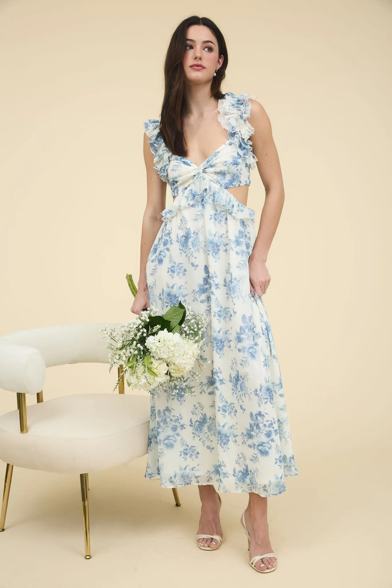 Bella Floral Maxi Dress