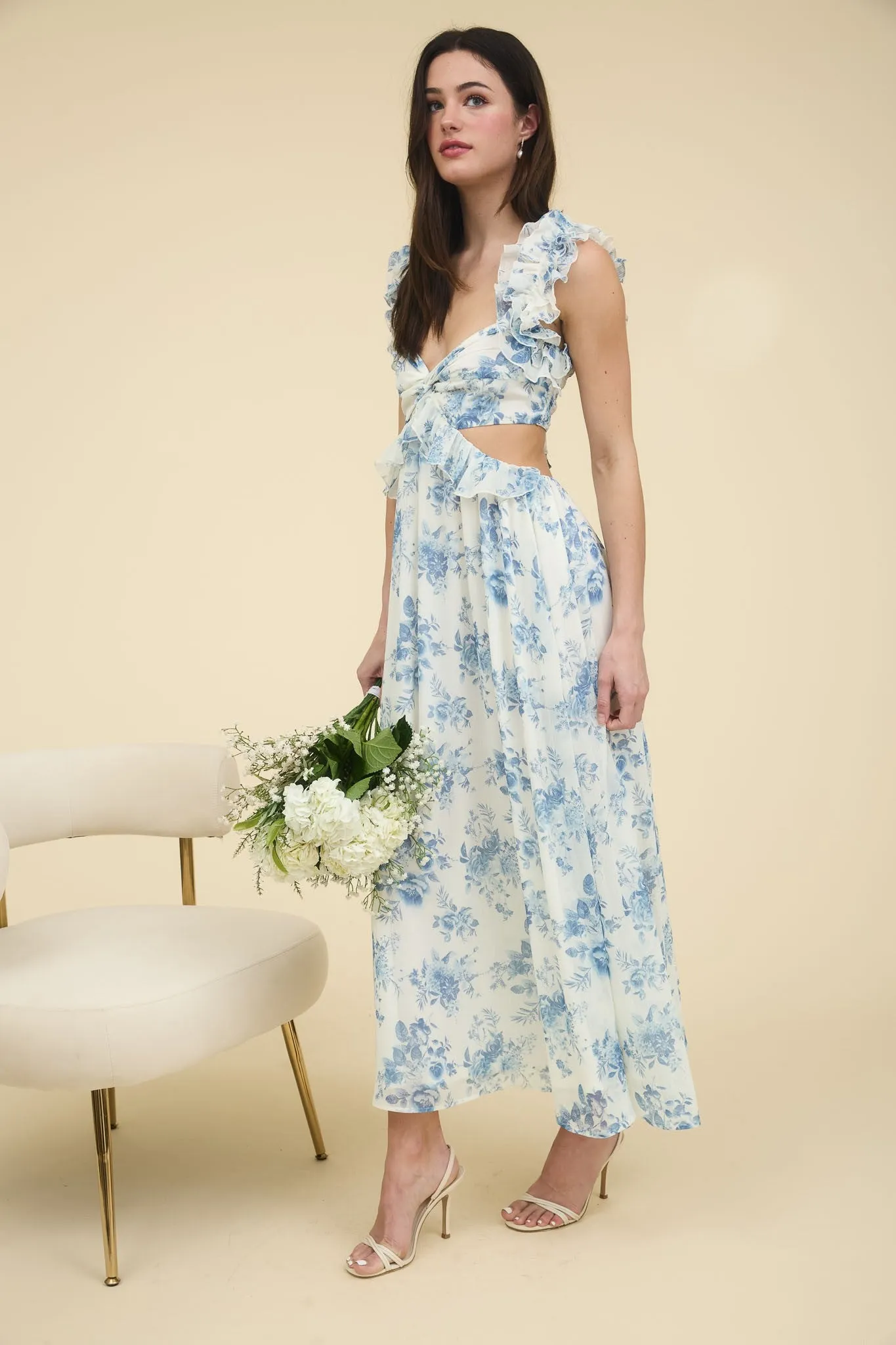 Bella Floral Maxi Dress