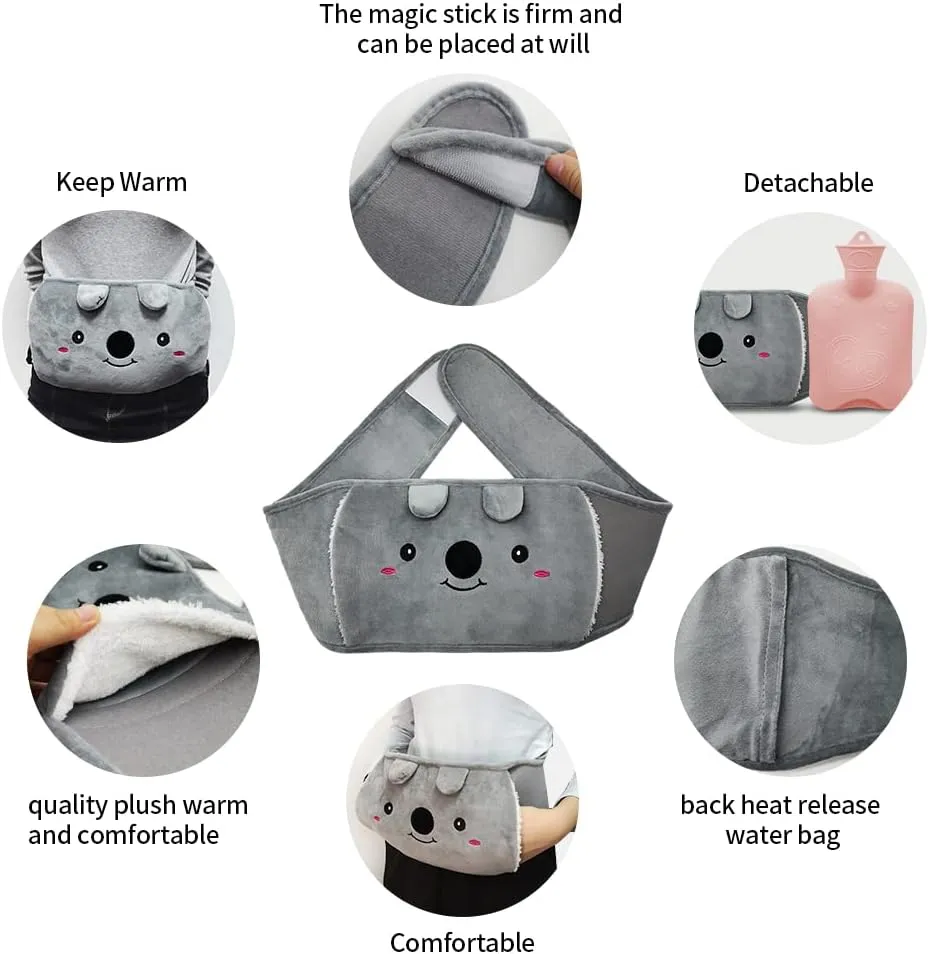 Christmas Sale 49% OFFPlush Refillable Hot Water Bottle BeltBuy 2 Save 10%