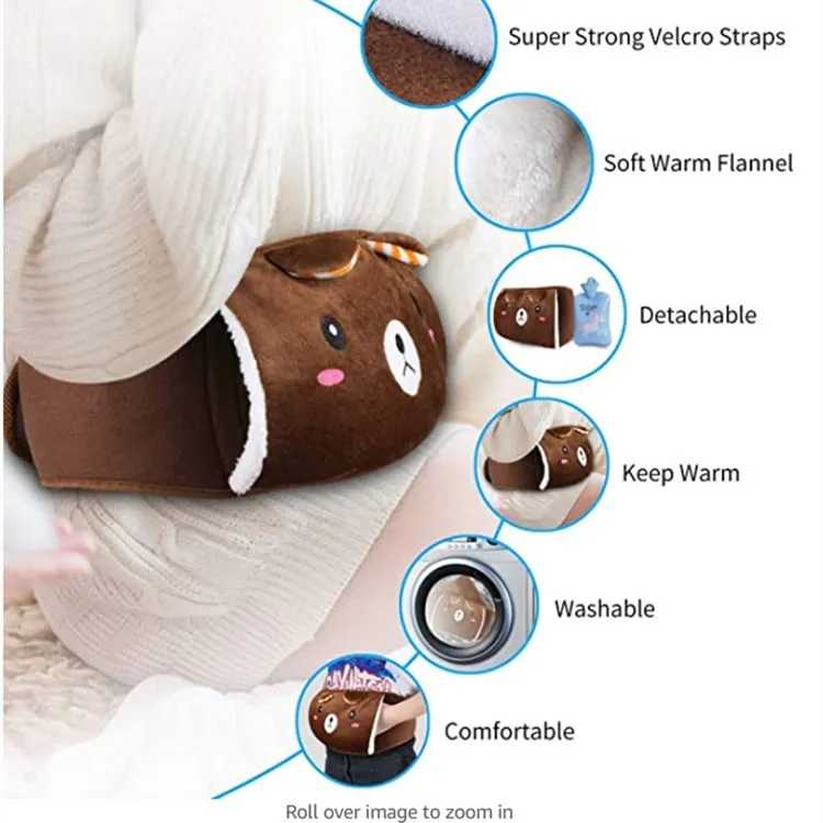 Christmas Sale 49% OFFPlush Refillable Hot Water Bottle BeltBuy 2 Save 10%