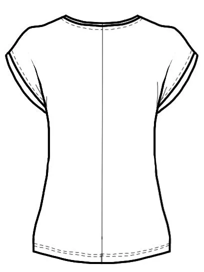 CORA Dark Floral Tee - FINAL SALE