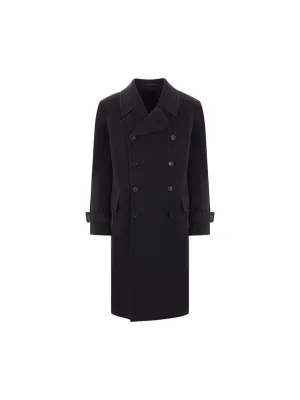 Corsaro Double-Breasted Cashmere Coat