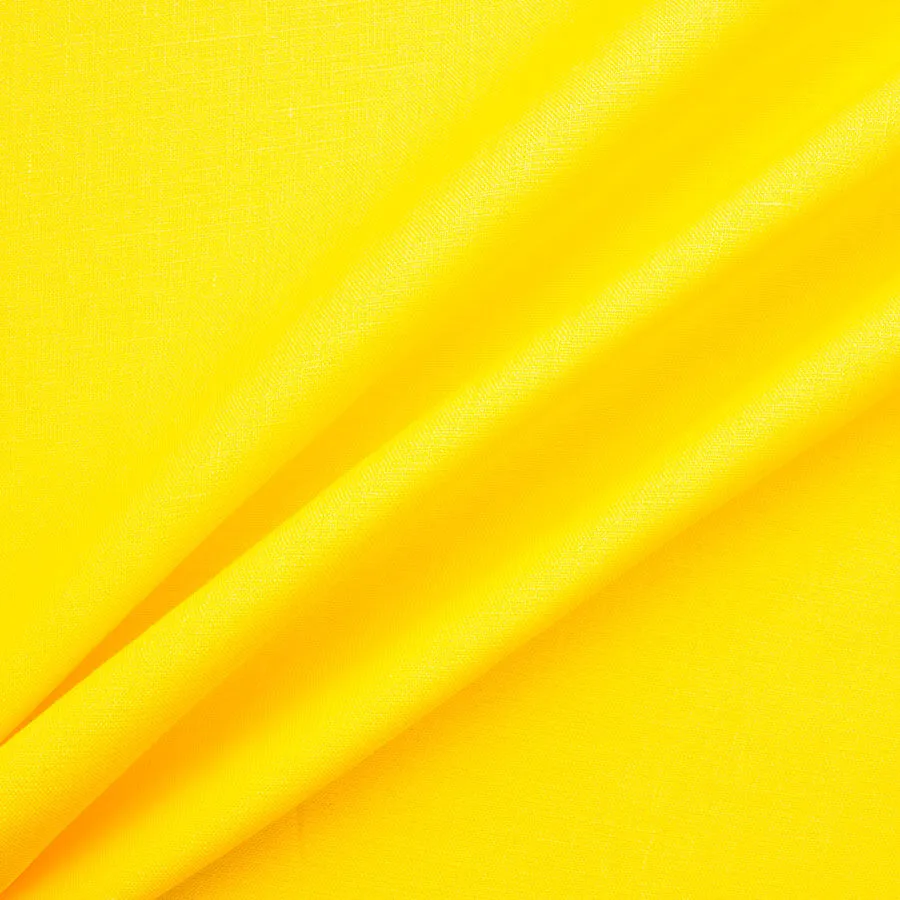 Daffodil Yellow Linen