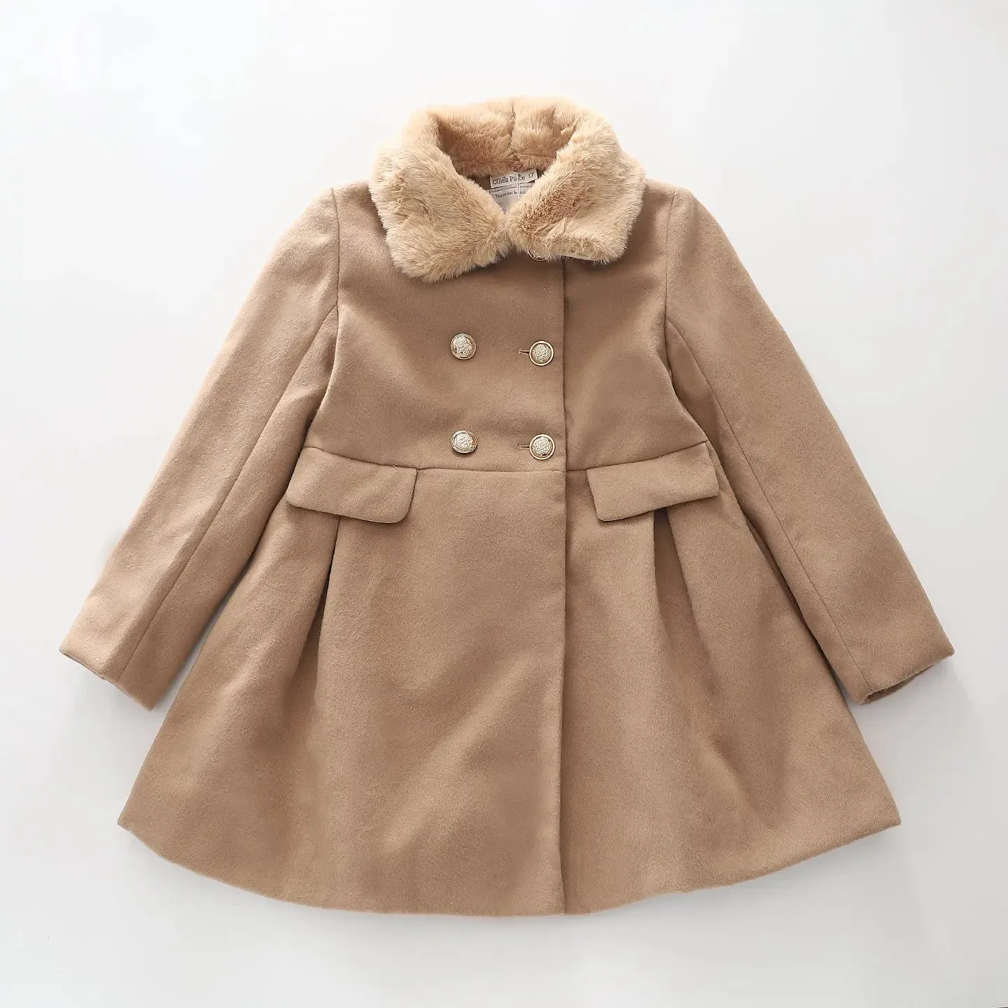 Faux Fur Swing Coat