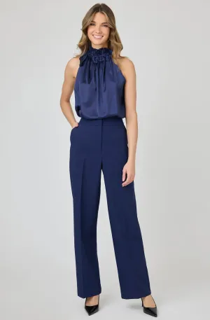 High Waist Wide Leg Trouser