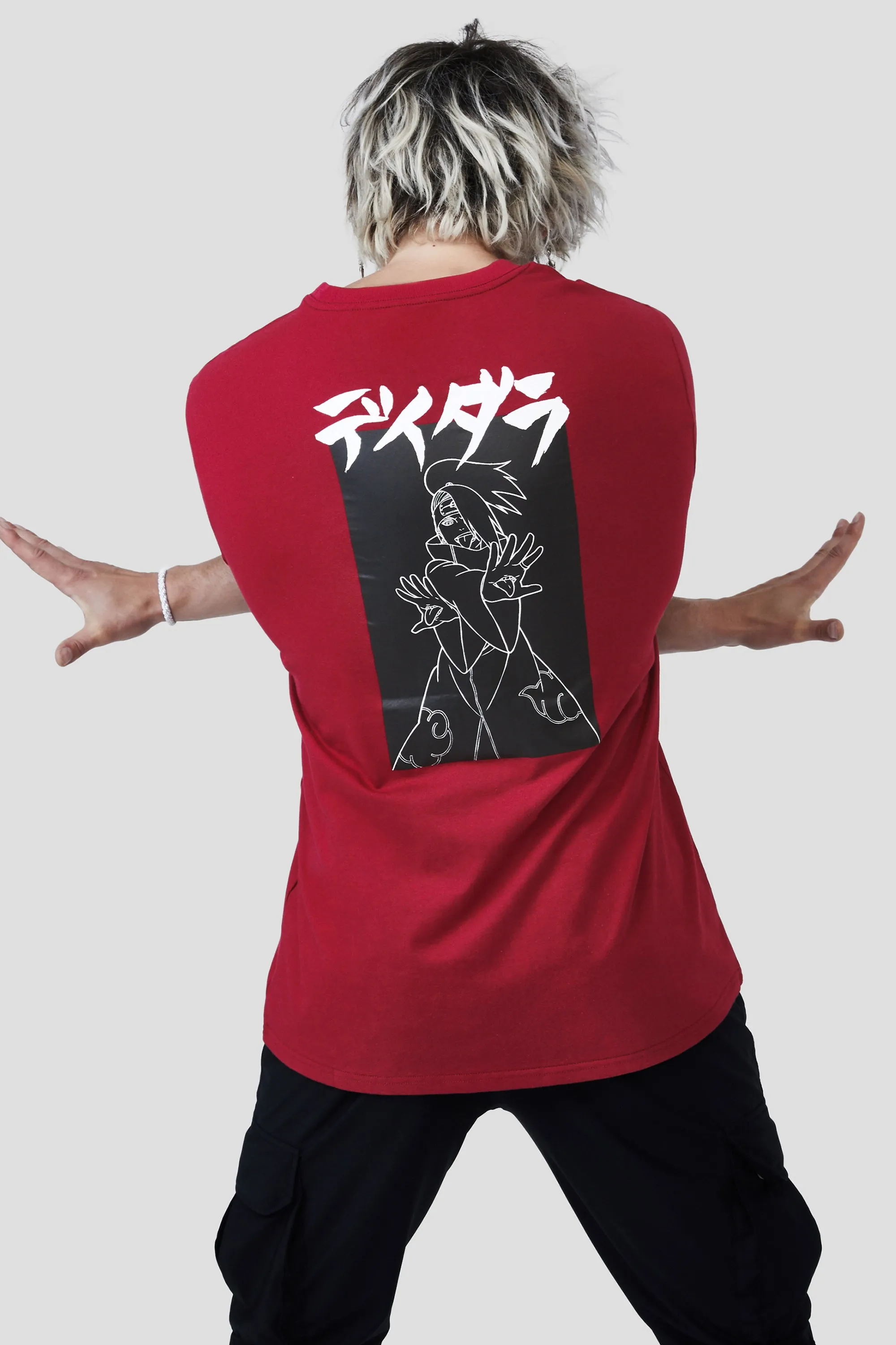 LIQUID x NARUTO AKATSUKI DEIDARA ARTWORK TEE