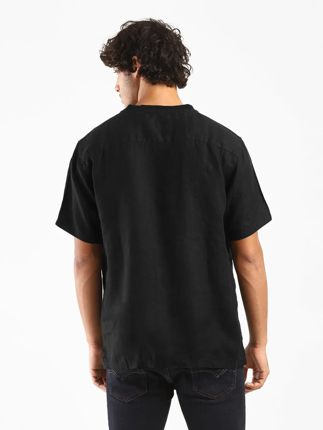 Men's Solid Oversized T-shirt