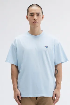 PREMIUM LOGO SS TEE - LIGHT BLUE
