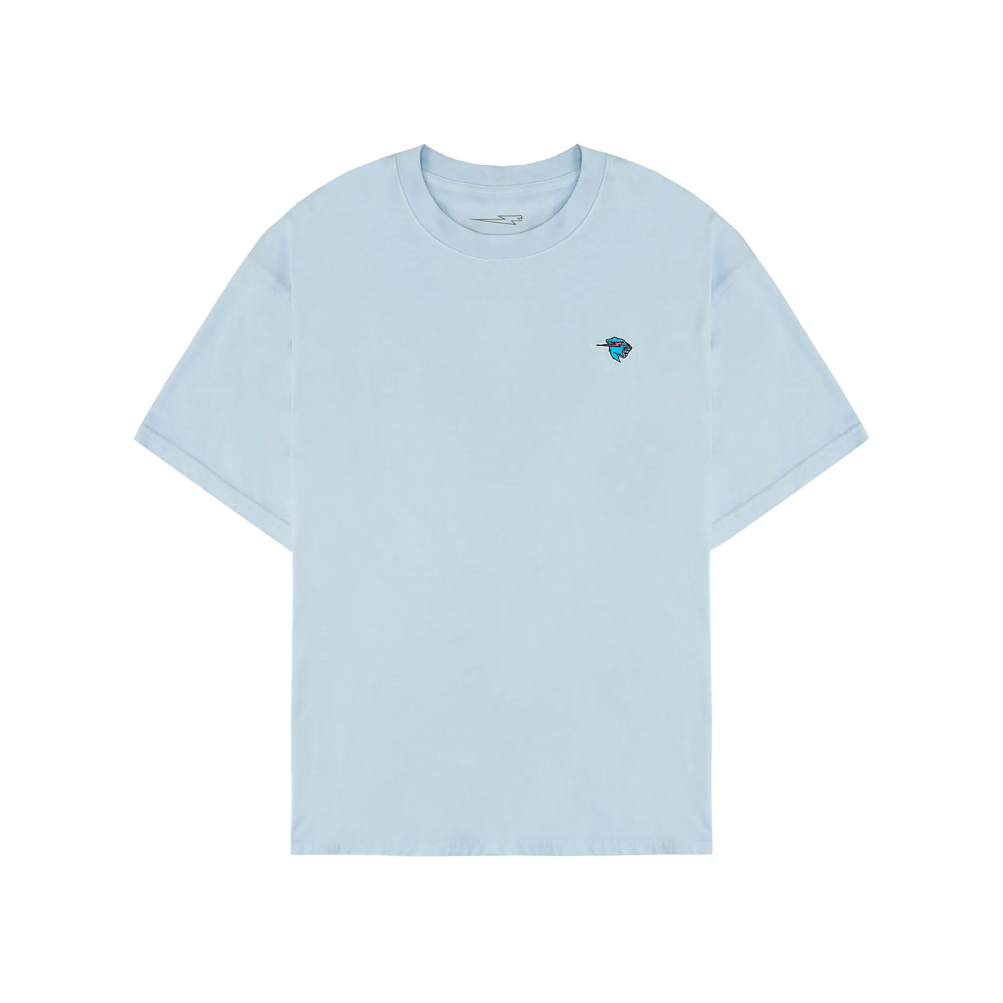 PREMIUM LOGO SS TEE - LIGHT BLUE