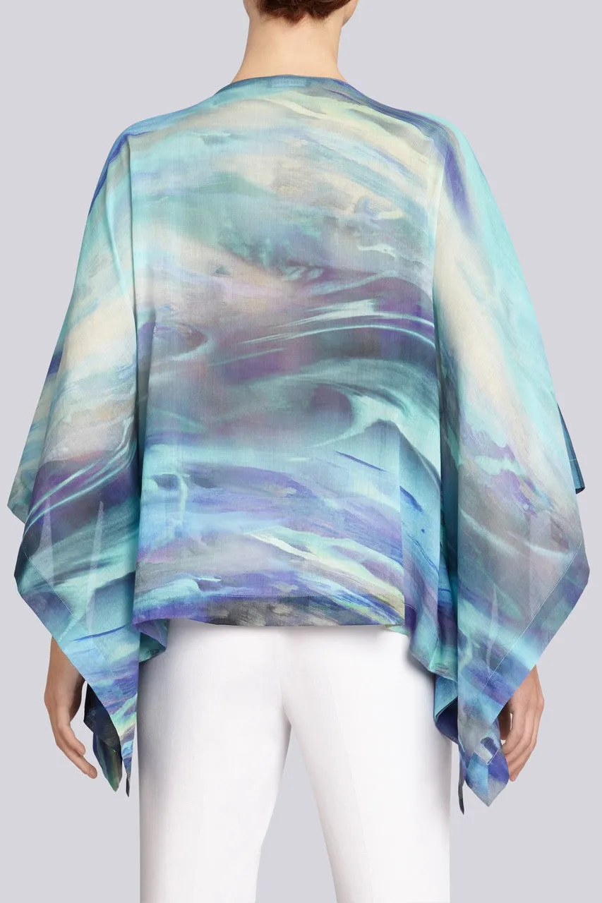 Printed Cotton Voile Top