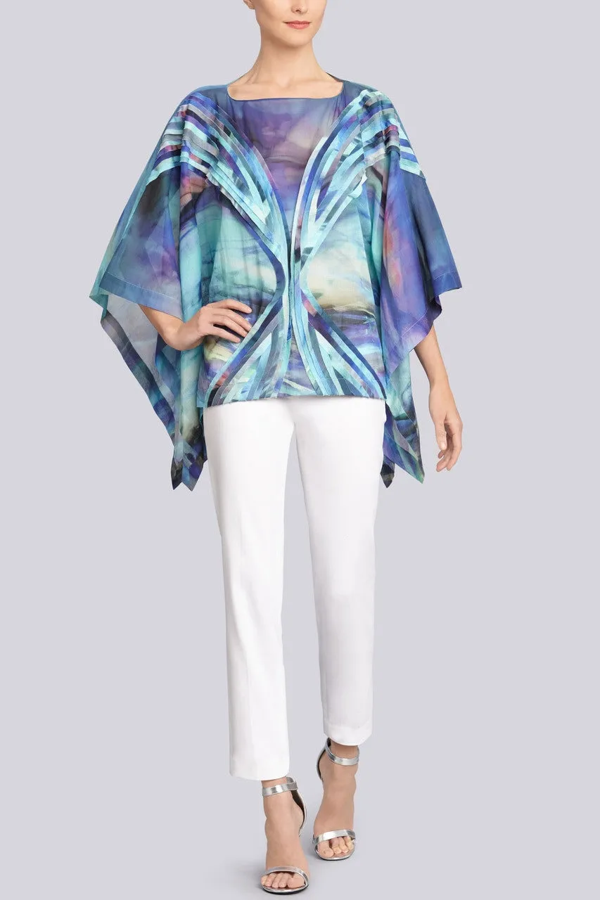 Printed Cotton Voile Top