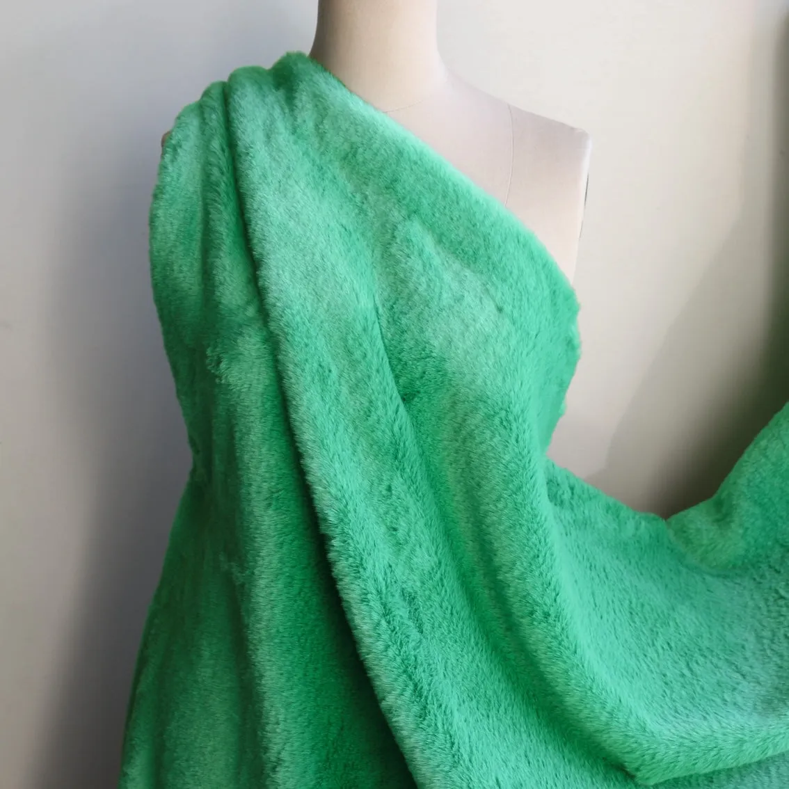 Remnant of Minty To Me Faux Fur