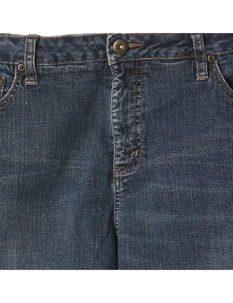 Reworked Molly Frayed Denim Shorts - W34
