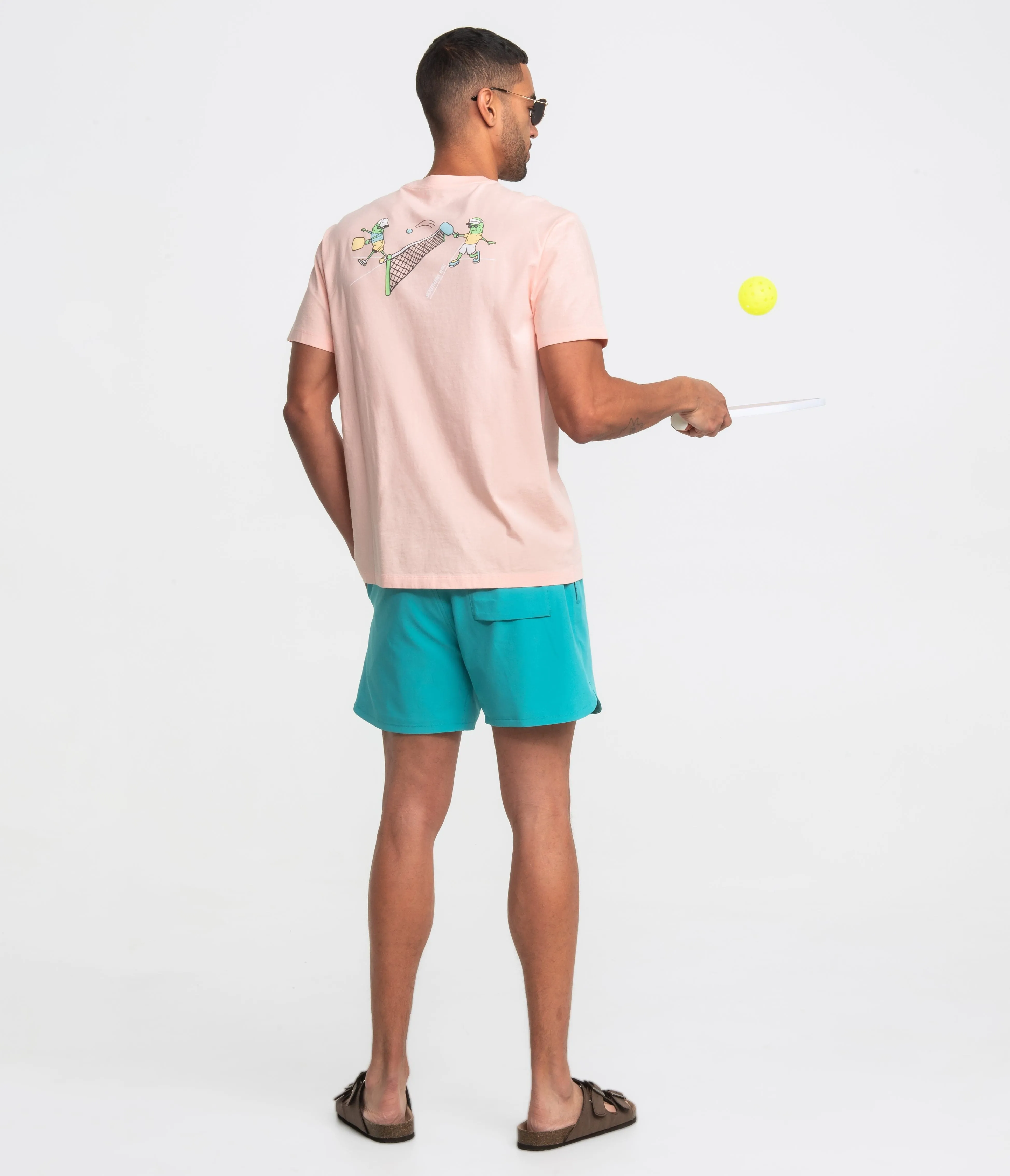 Sand To Surf Volley Shorts - Emerald City (5" inseam)