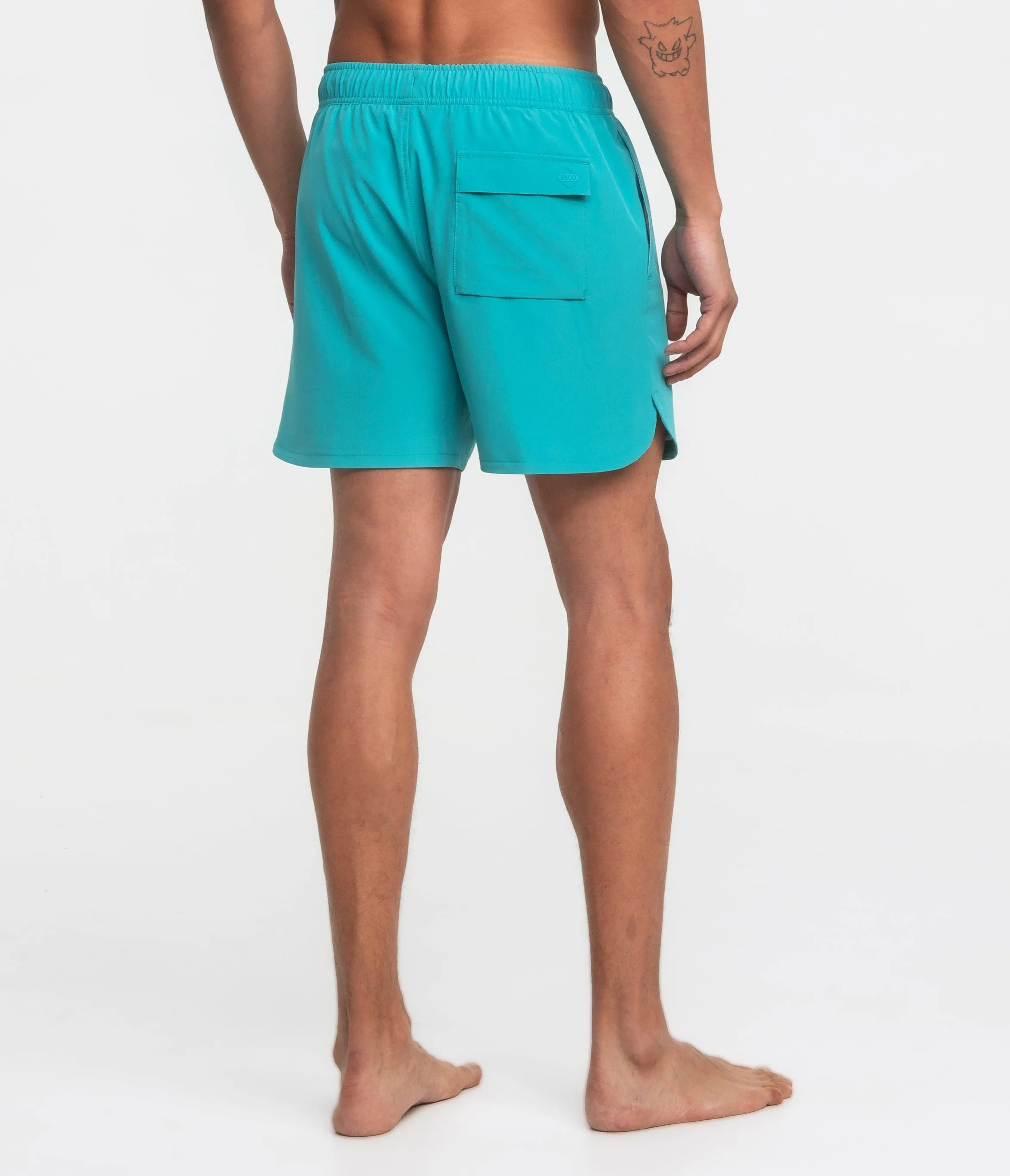 Sand To Surf Volley Shorts - Emerald City (5" inseam)