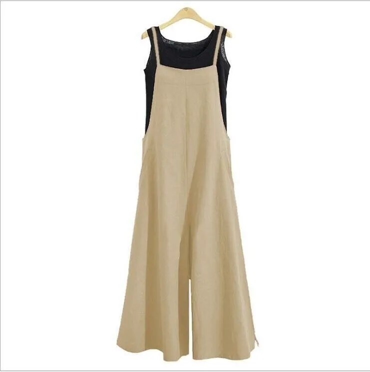 Uitverkoop 49% kortingMouwloze oversized casual jumpsuit voor dames