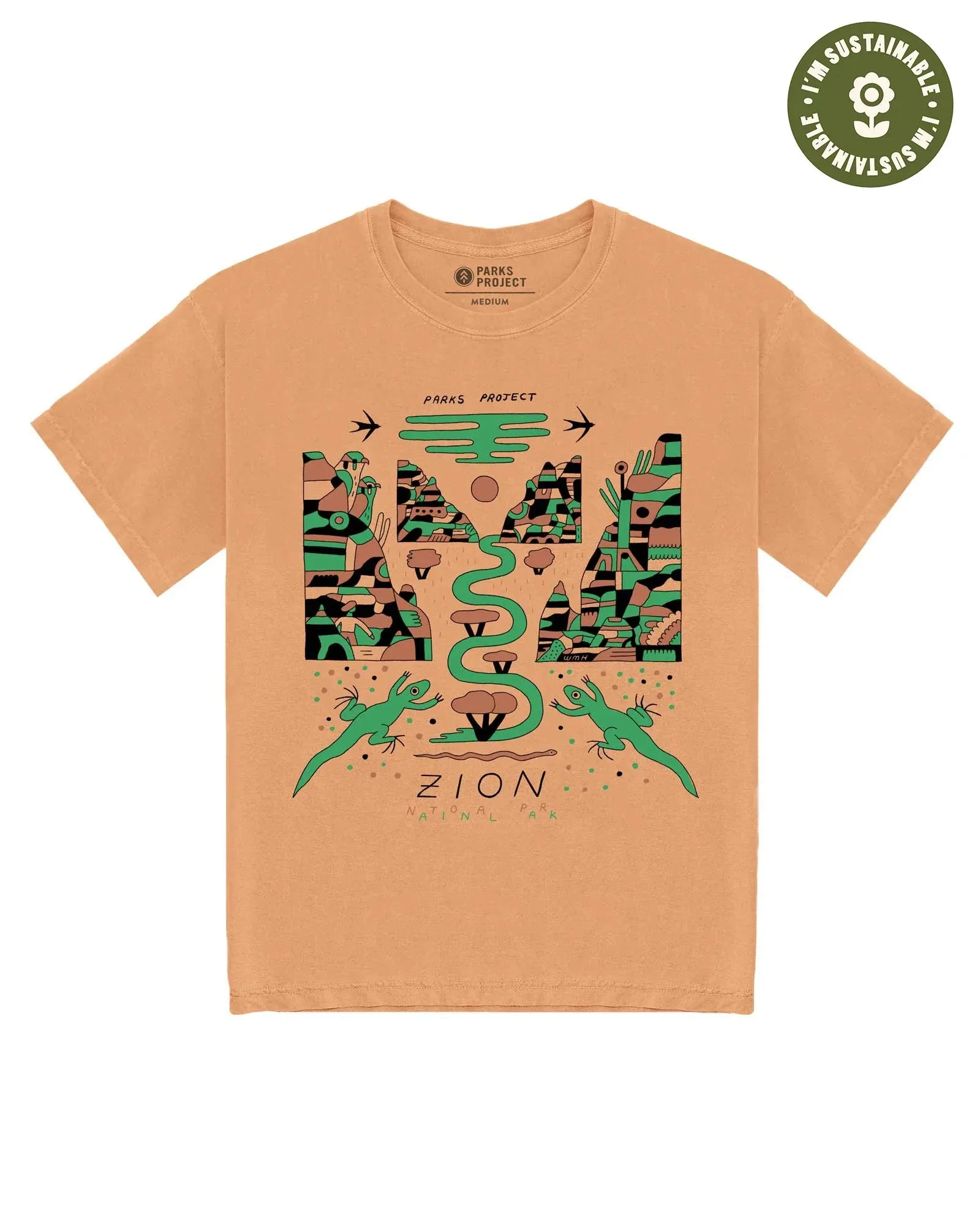 Zion Ecosystem Organic Tee - Terracotta