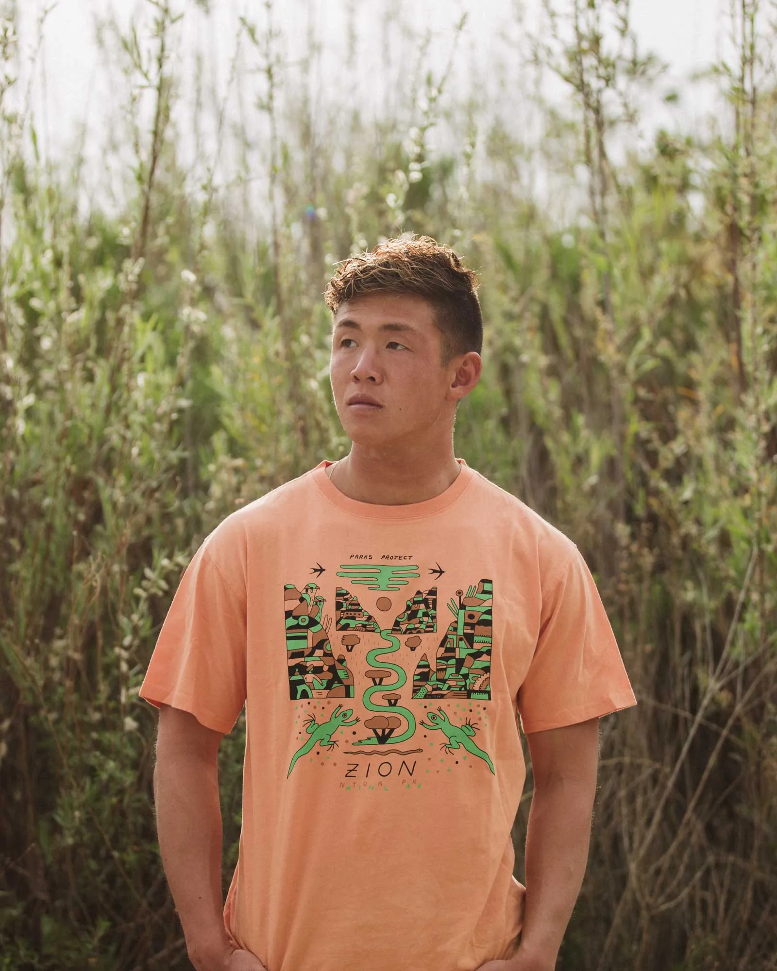 Zion Ecosystem Organic Tee - Terracotta